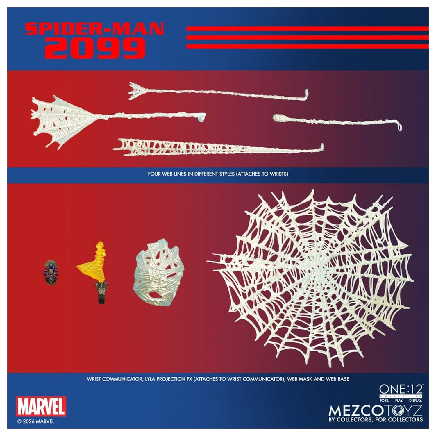 Marvel Comics One:12 Collective Akcijska figura 1/12 Spider-Man 2099 17 cm fotografija proizvoda