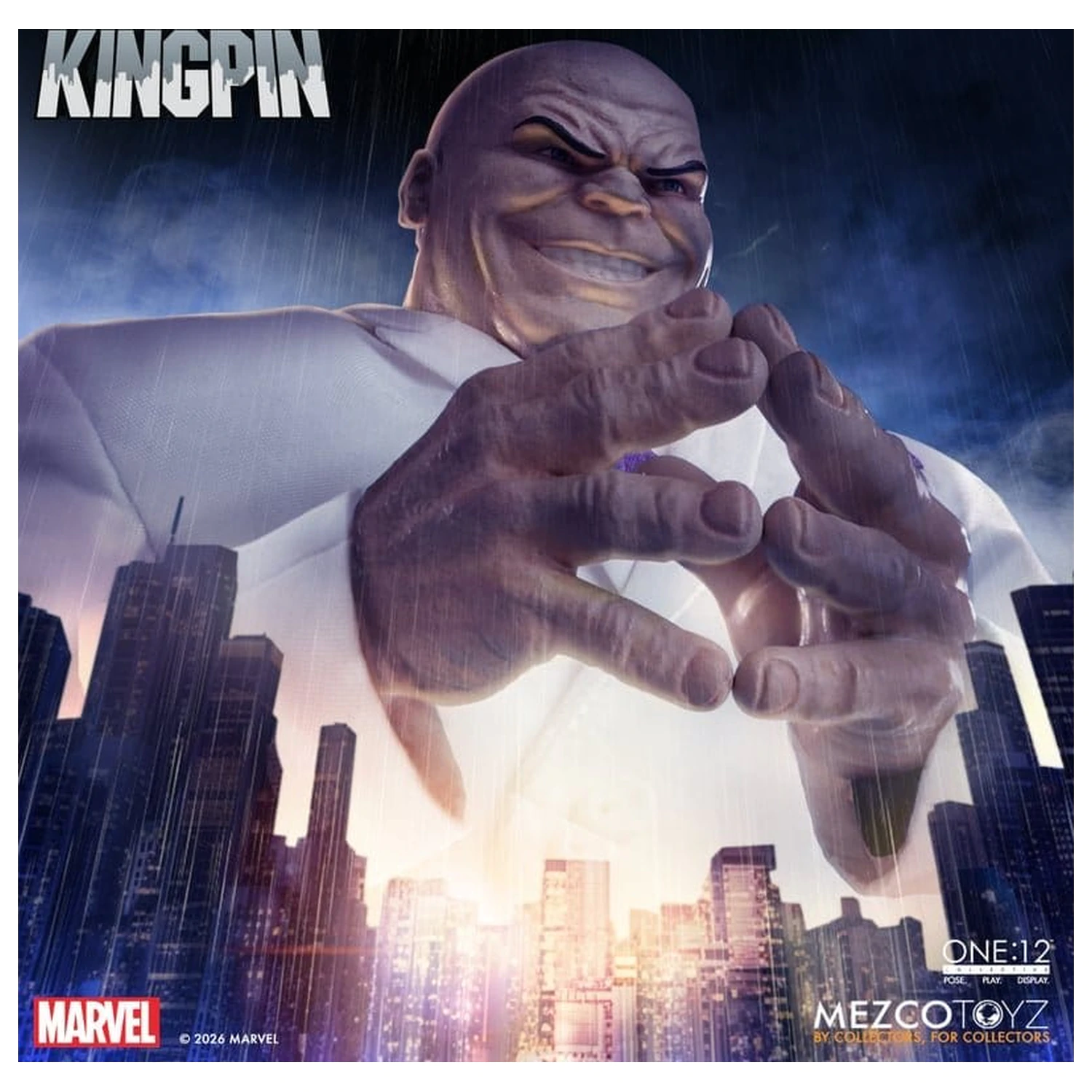 Marvel Comics One:12 Collective akcijska figura 1/12 Kingpin 18 cm fotografija proizvoda
