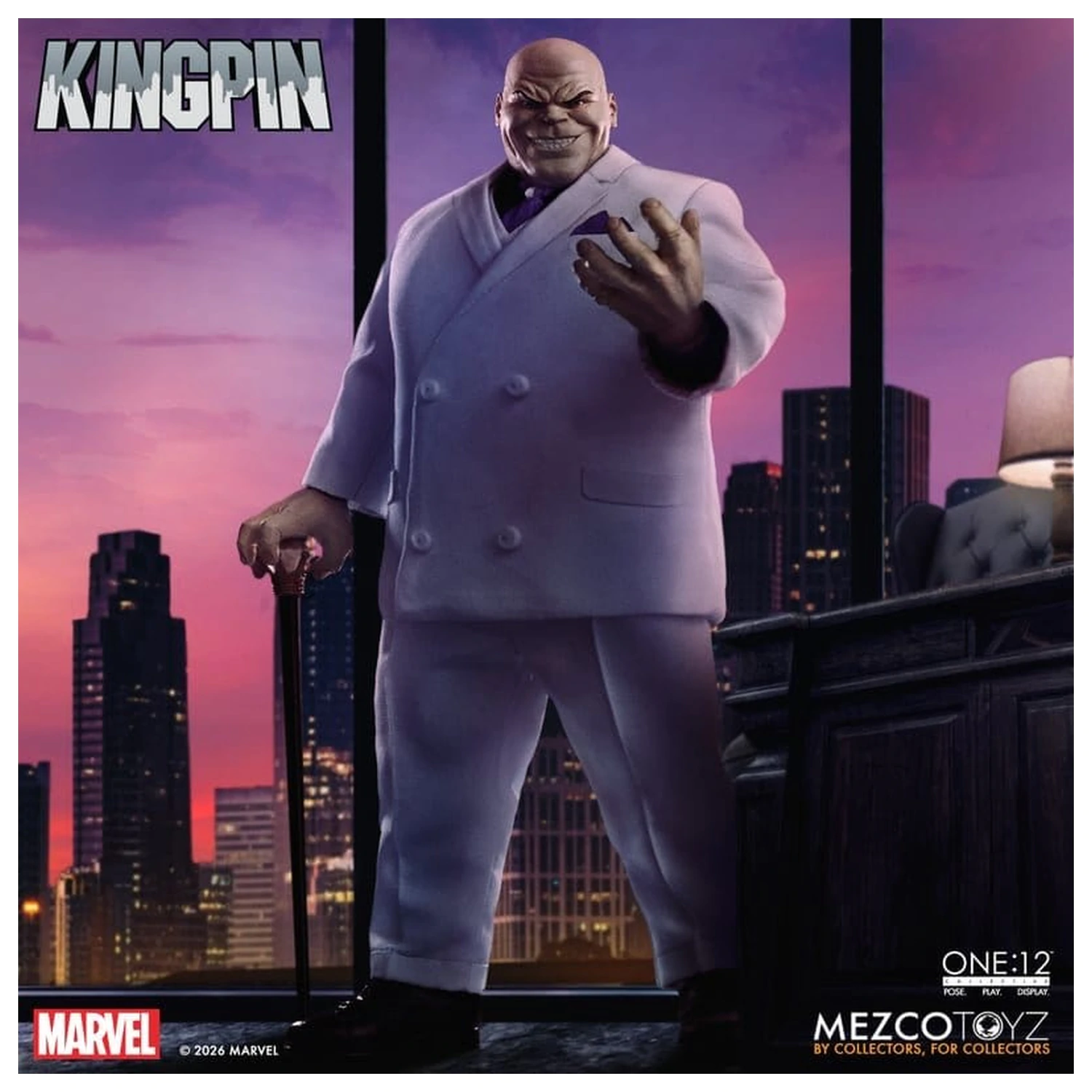Marvel Comics One:12 Collective akcijska figura 1/12 Kingpin 18 cm fotografija proizvoda