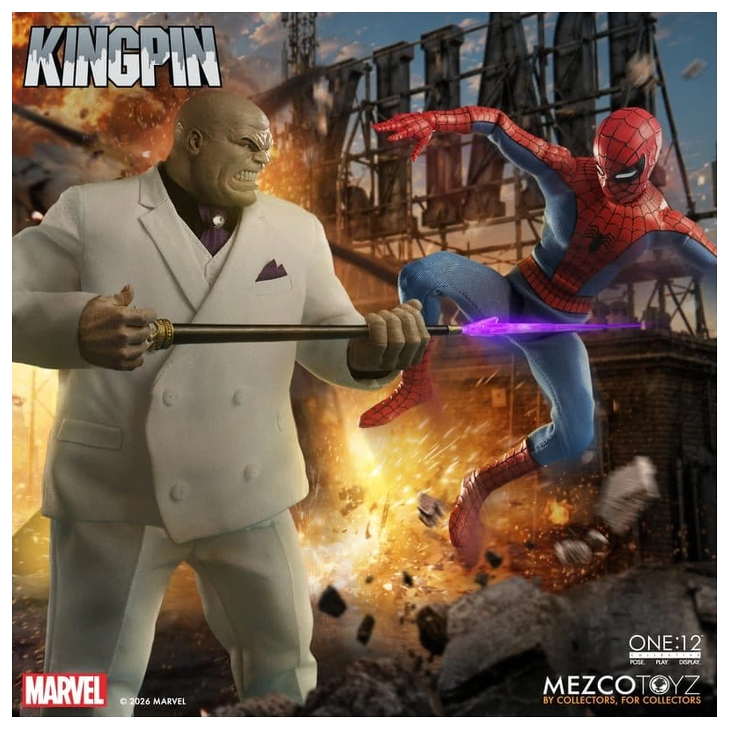 Marvel Comics One:12 Collective akcijska figura 1/12 Kingpin 18 cm fotografija proizvoda