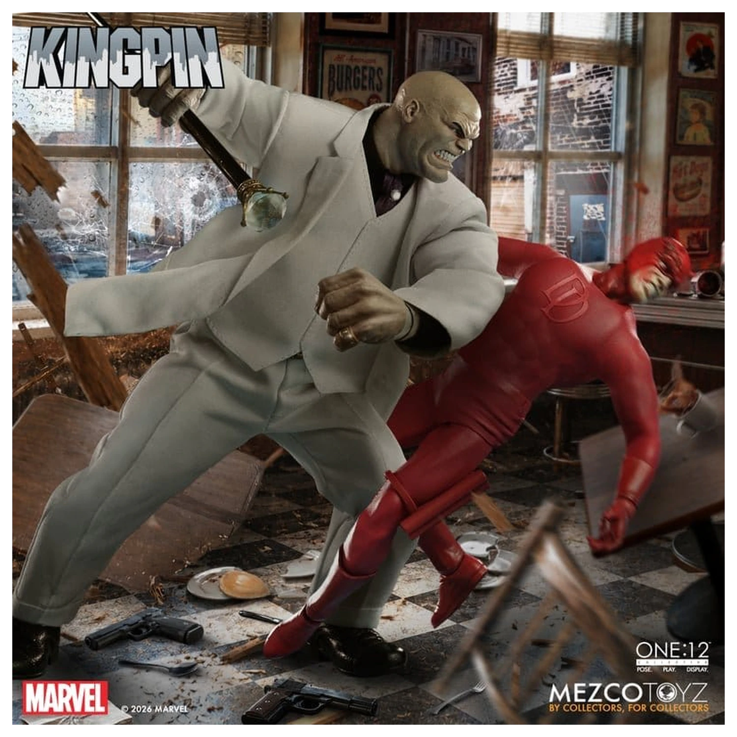 Marvel Comics One:12 Collective akcijska figura 1/12 Kingpin 18 cm fotografija proizvoda
