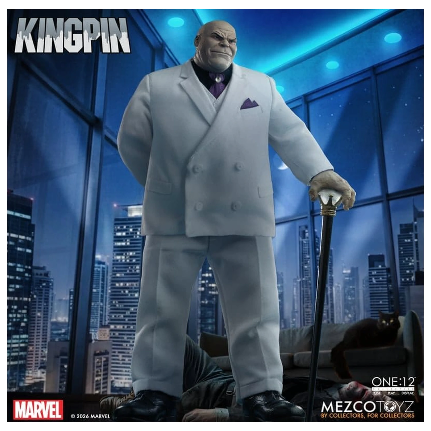 Marvel Comics One:12 Collective akcijska figura 1/12 Kingpin 18 cm fotografija proizvoda