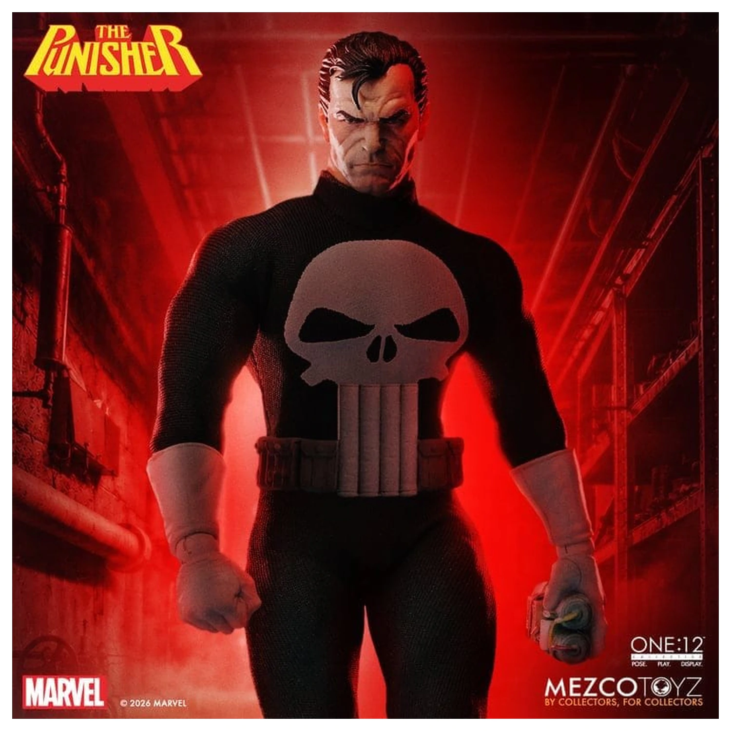 Marvel Comics One:12 Collective Akcijska figura 1/12 Punisher 17 cm fotografija proizvoda