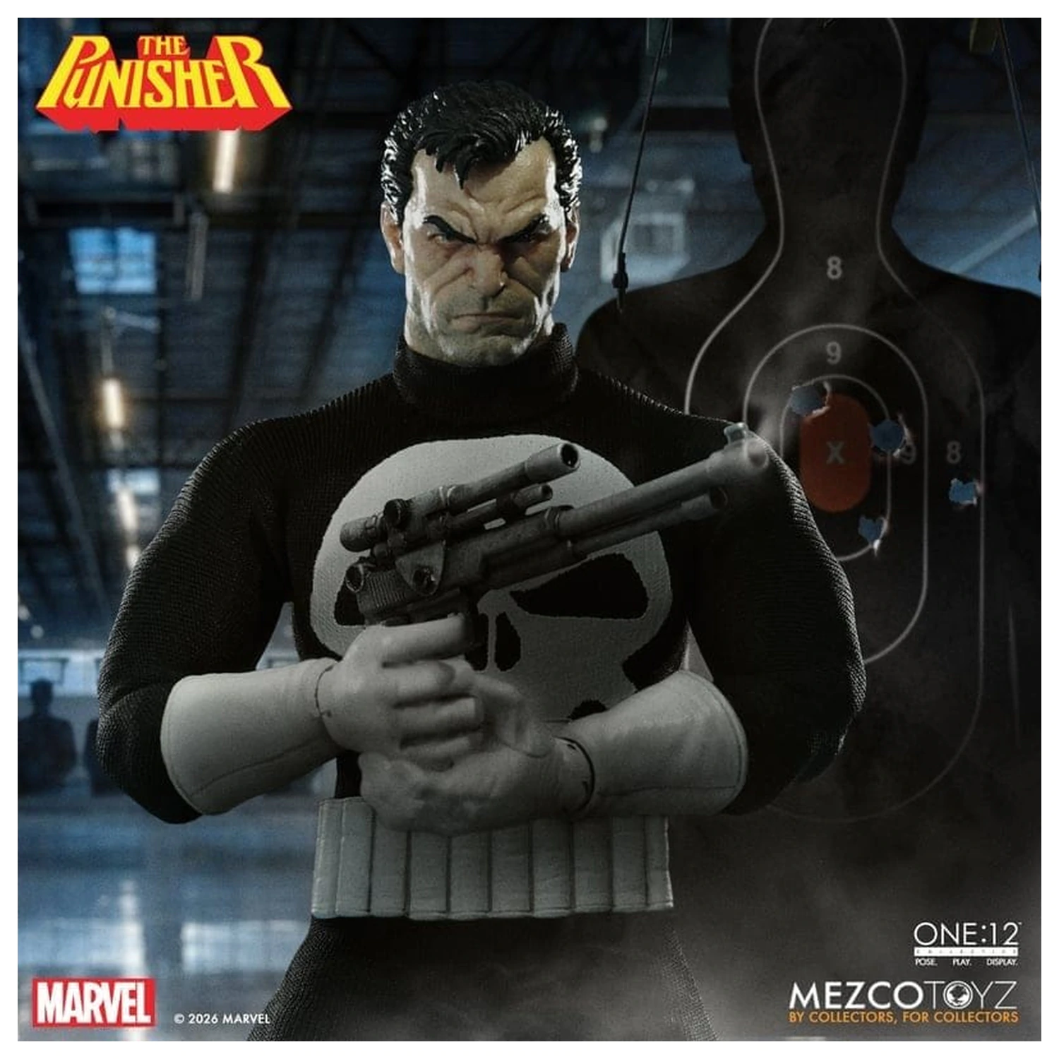 Marvel Comics One:12 Collective Akcijska figura 1/12 Punisher 17 cm fotografija proizvoda