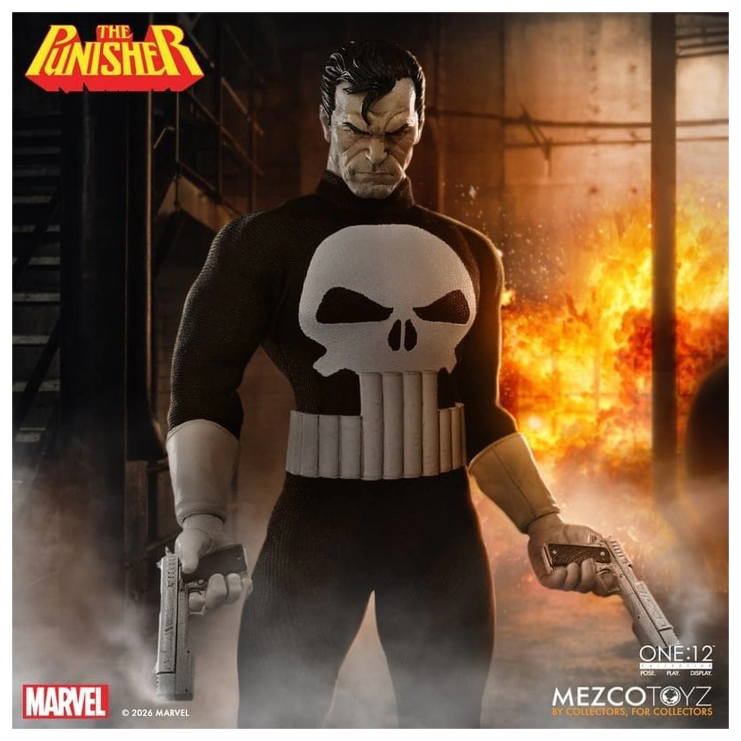 Marvel Comics One:12 Collective Akcijska figura 1/12 Punisher 17 cm fotografija proizvoda