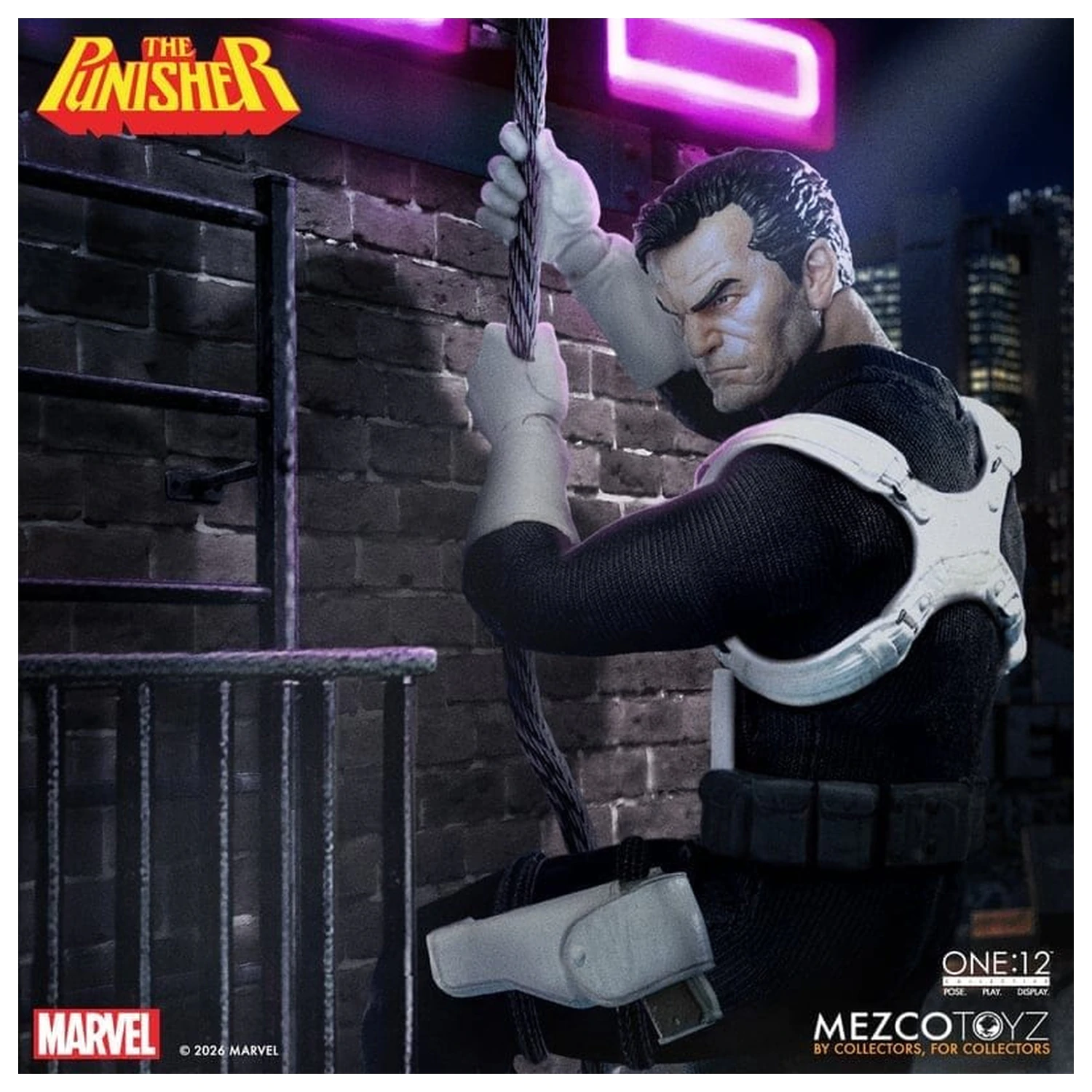 Marvel Comics One:12 Collective Akcijska figura 1/12 Punisher 17 cm fotografija proizvoda