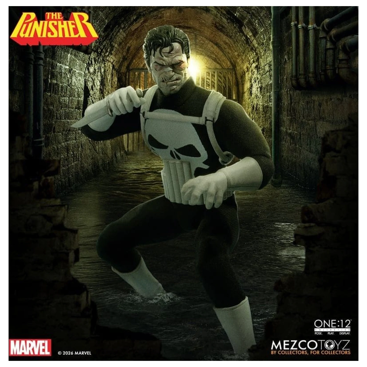Marvel Comics One:12 Collective Akcijska figura 1/12 Punisher 17 cm fotografija proizvoda