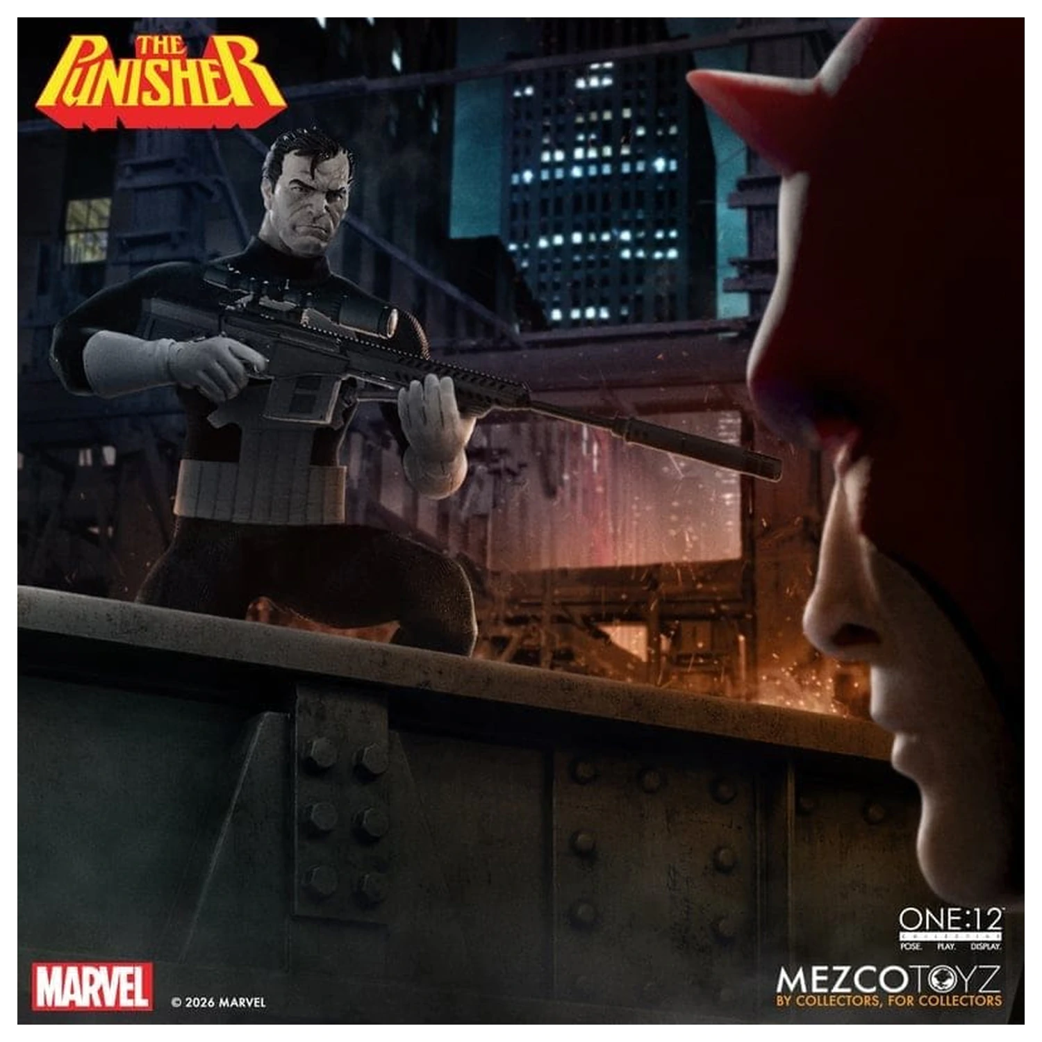 Marvel Comics One:12 Collective Akcijska figura 1/12 Punisher 17 cm fotografija proizvoda