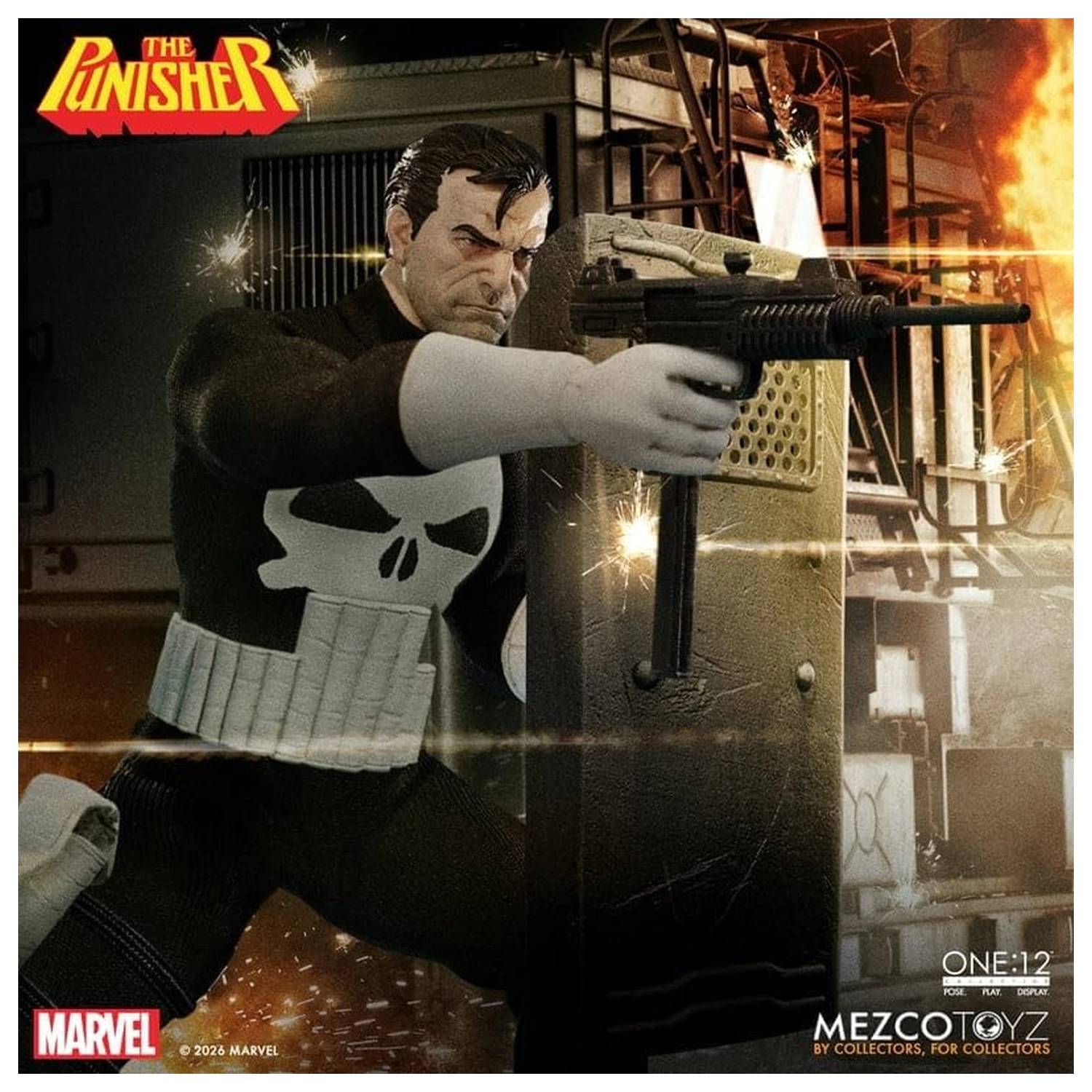 Marvel Comics One:12 Collective Akcijska figura 1/12 Punisher 17 cm fotografija proizvoda