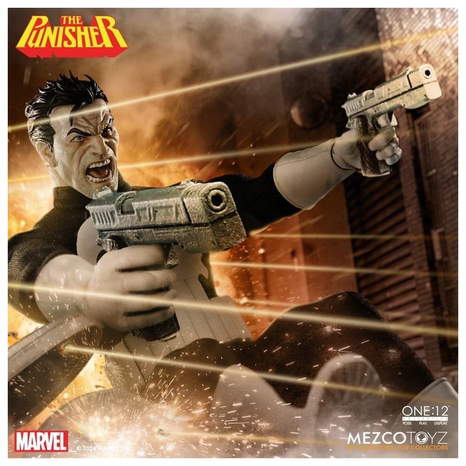 Marvel Comics One:12 Collective Akcijska figura 1/12 Punisher 17 cm fotografija proizvoda
