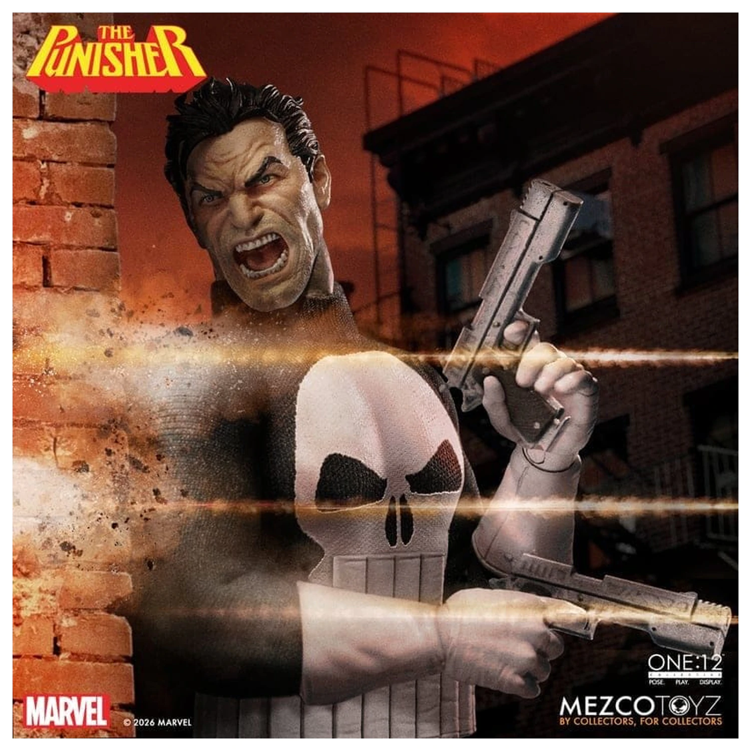 Marvel Comics One:12 Collective Akcijska figura 1/12 Punisher 17 cm fotografija proizvoda