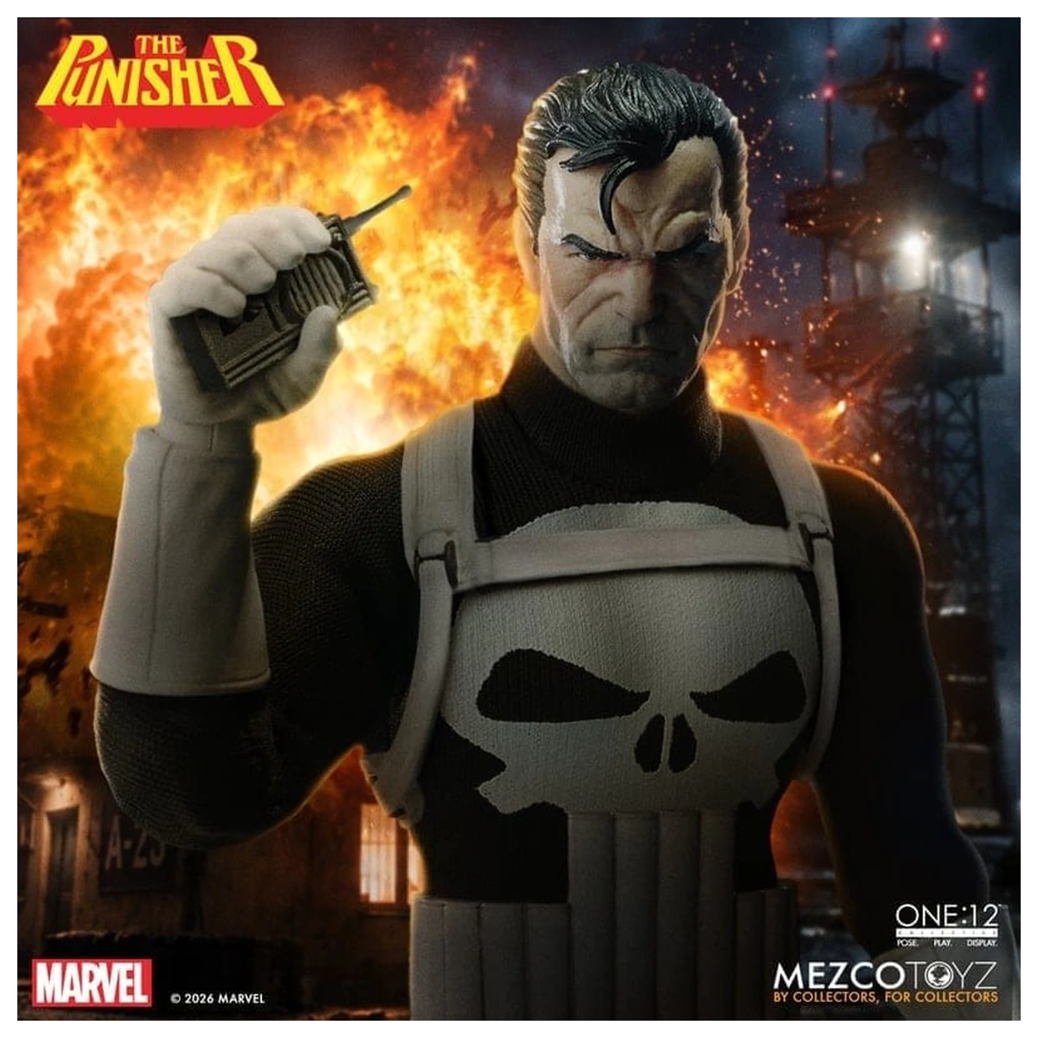 Marvel Comics One:12 Collective Akcijska figura 1/12 Punisher 17 cm fotografija proizvoda