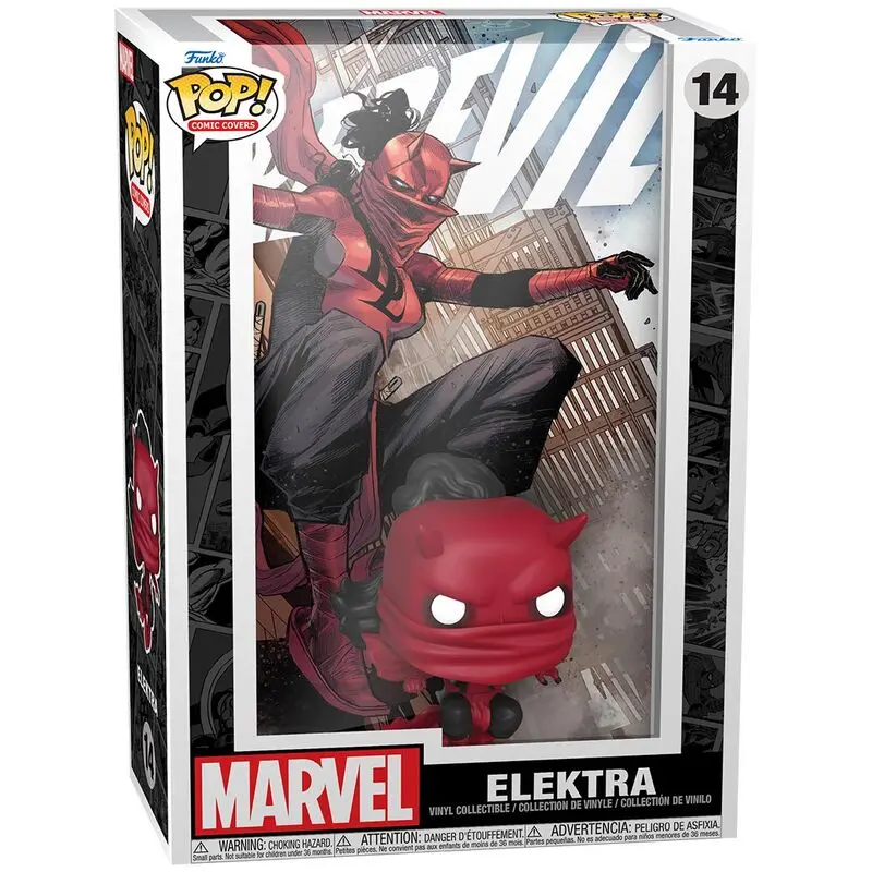 Marvel Comics POP! Comic Cover Vinilna Figura Elektra Daredevil 9 cm fotografija proizvoda