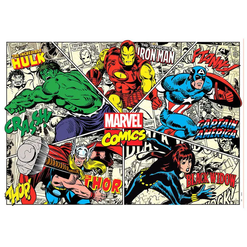 Marvel Comics puzzle 500 komada fotografija proizvoda