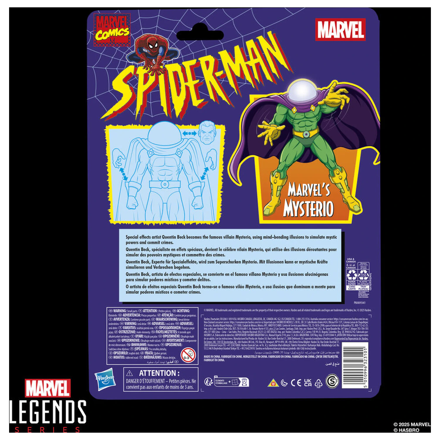 Marvel Comics Spider-Man Mysterio figura 15cm fotografija proizvoda