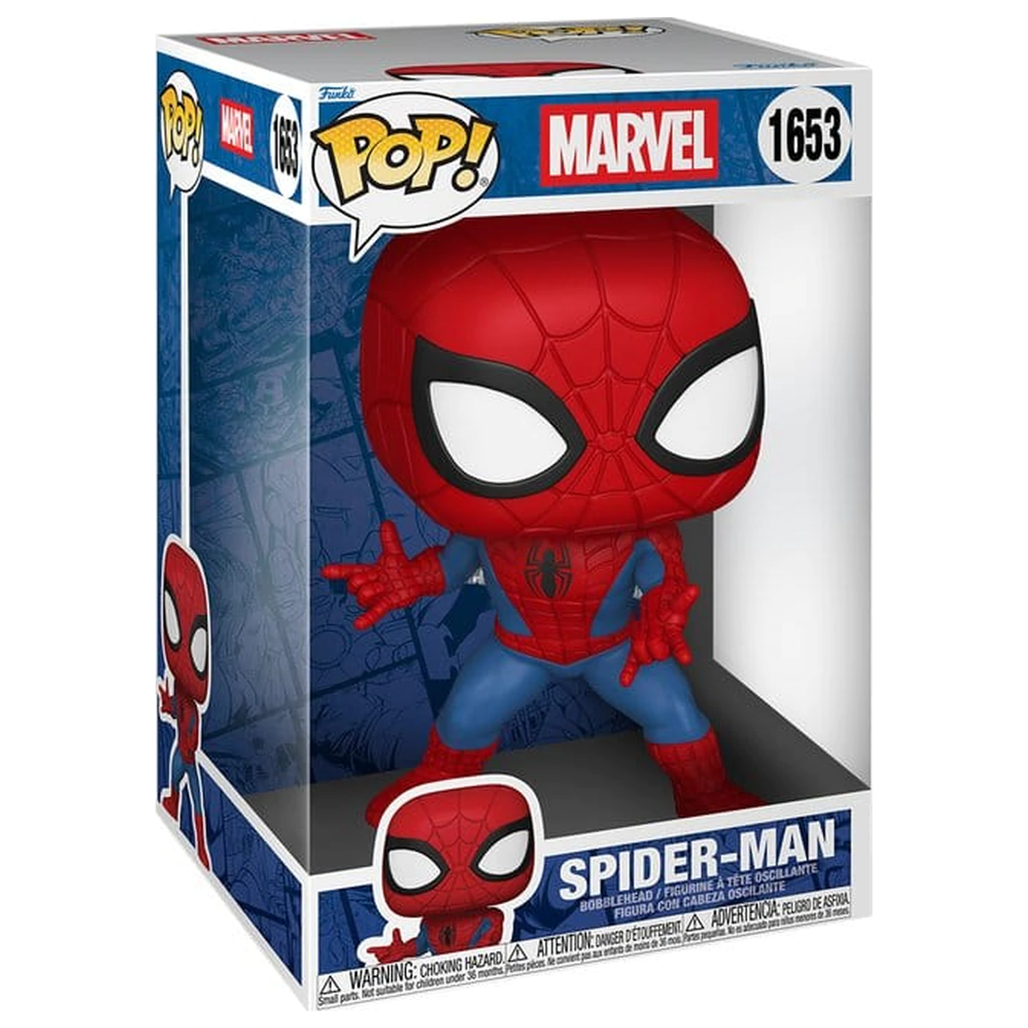 Marvel Comics Super Sized Jumbo Funko POP! Vinyl figura Spider-Man 25 cm fotografija proizvoda
