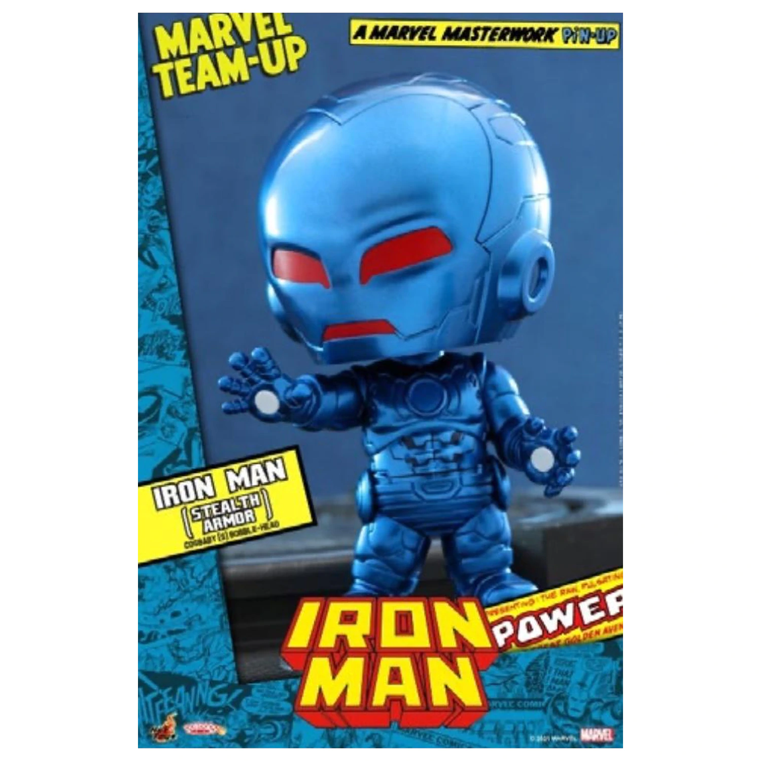 Marvel Cosbaby Wave 3 Iron Man Stealth Armor fotografija proizvoda