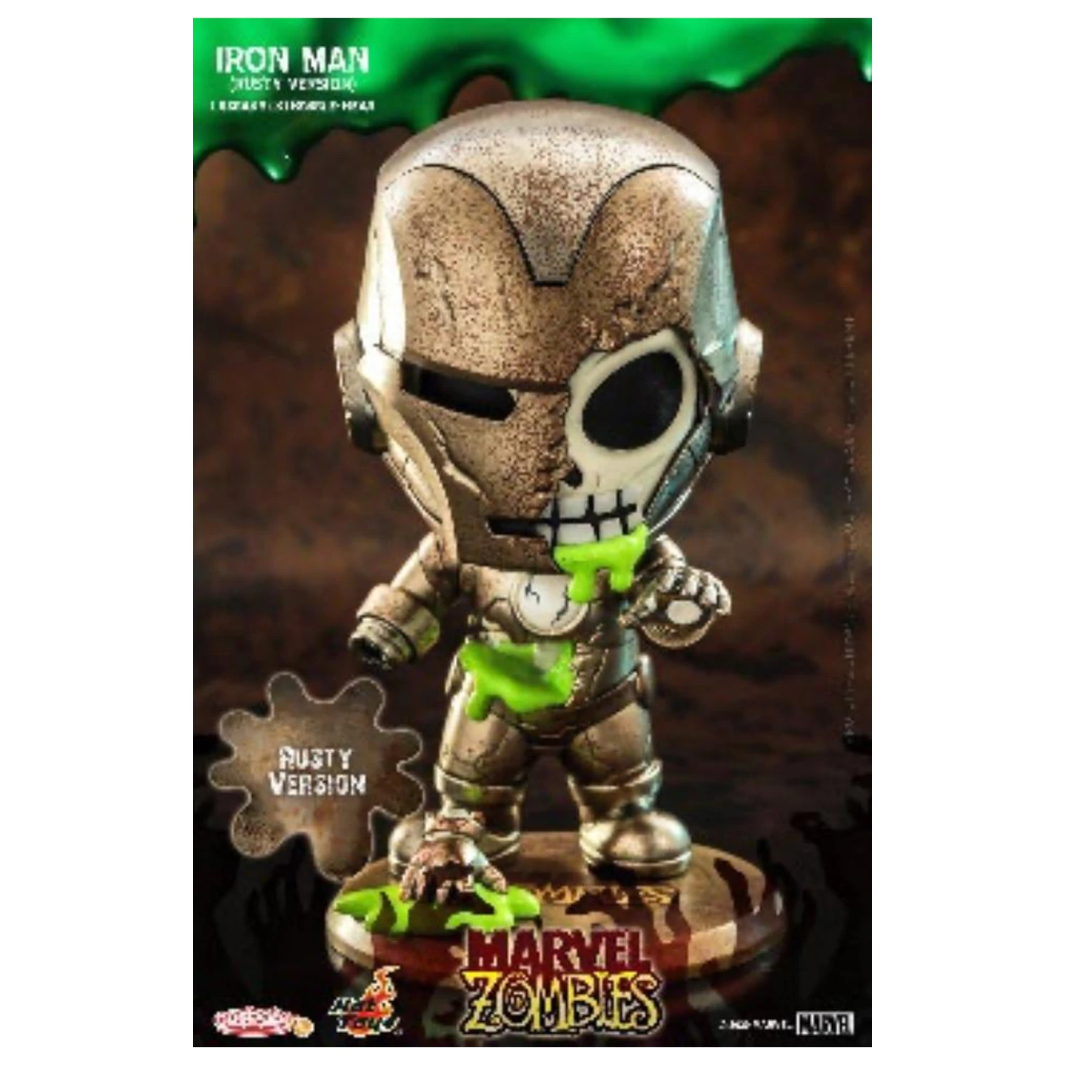 Marvel Cosbaby Wave 3 Iron Man Zombie Rusty verzija fotografija proizvoda