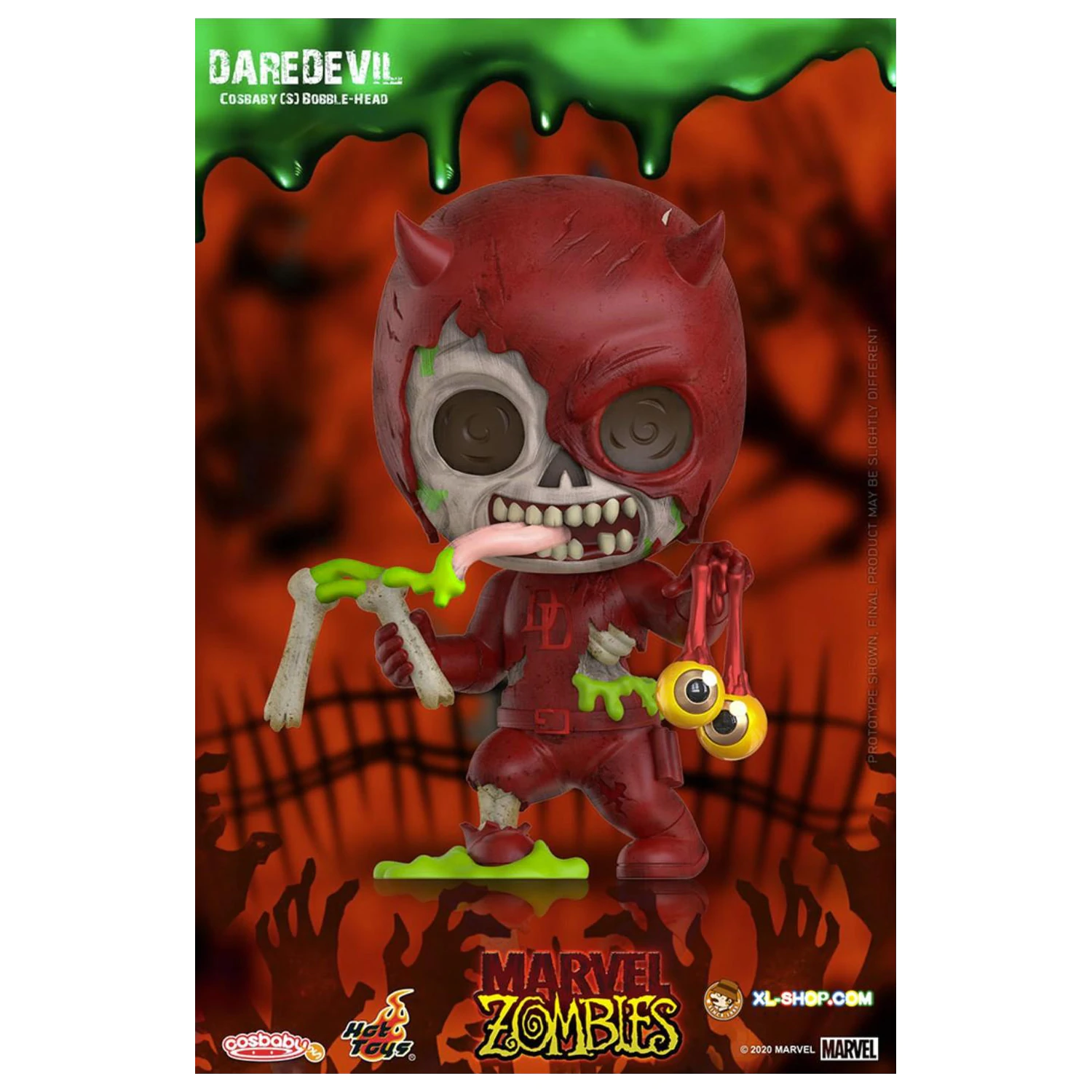 Marvel Cosbaby Wave 5 Daredevil Zombie fotografija proizvoda