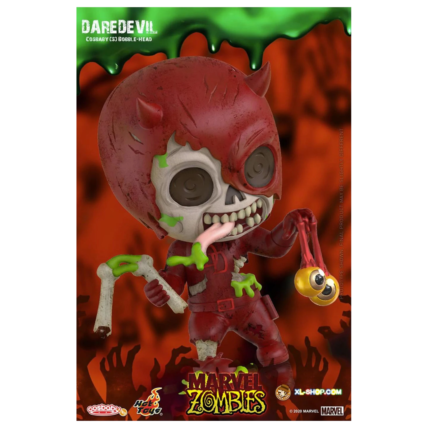 Marvel Cosbaby Wave 5 Daredevil Zombie fotografija proizvoda