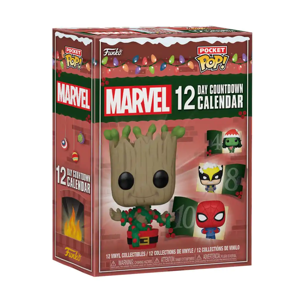 Marvel Countdown Pocket Funko POP! Adventski kalendar Marvel 12-Dnevni fotografija proizvoda