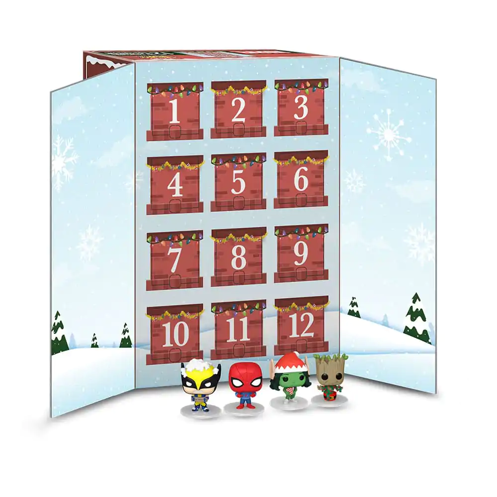 Marvel Countdown Pocket Funko POP! Adventski kalendar Marvel 12-Dnevni fotografija proizvoda