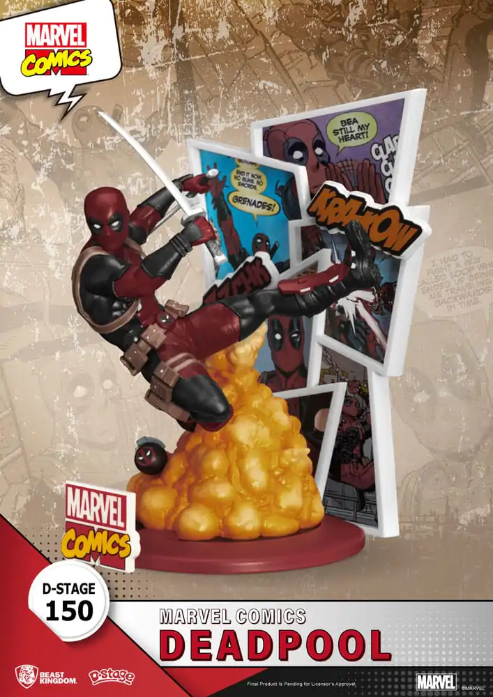 Marvel D-Stage PVC diorama Deadpool 16 cm fotografija proizvoda