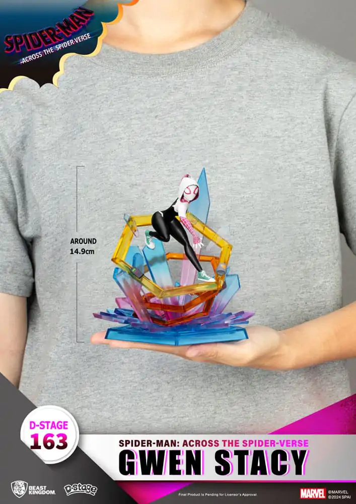Marvel D-Stage PVC Diorama Spider-Man: Across the Spider-Verse Gwen Stacy 15 cm fotografija proizvoda