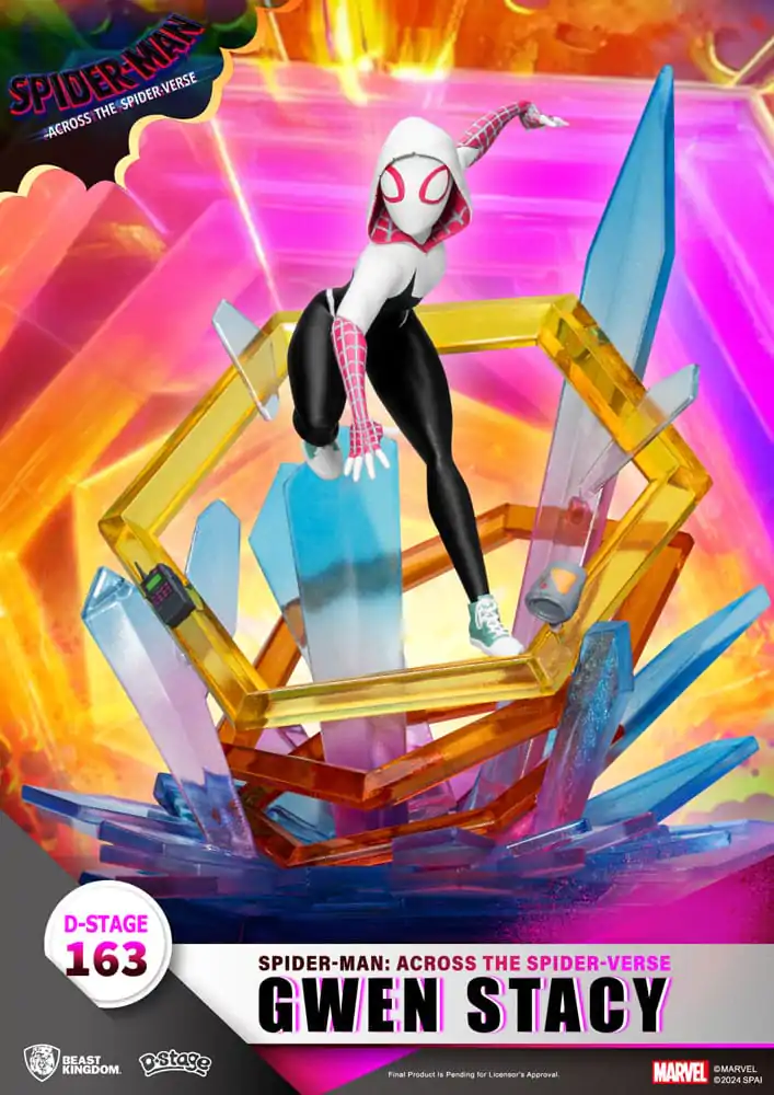 Marvel D-Stage PVC Diorama Spider-Man: Across the Spider-Verse Gwen Stacy 15 cm fotografija proizvoda