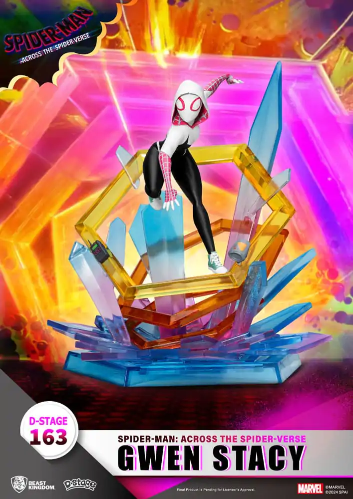 Marvel D-Stage PVC Diorama Spider-Man: Across the Spider-Verse Gwen Stacy 15 cm fotografija proizvoda
