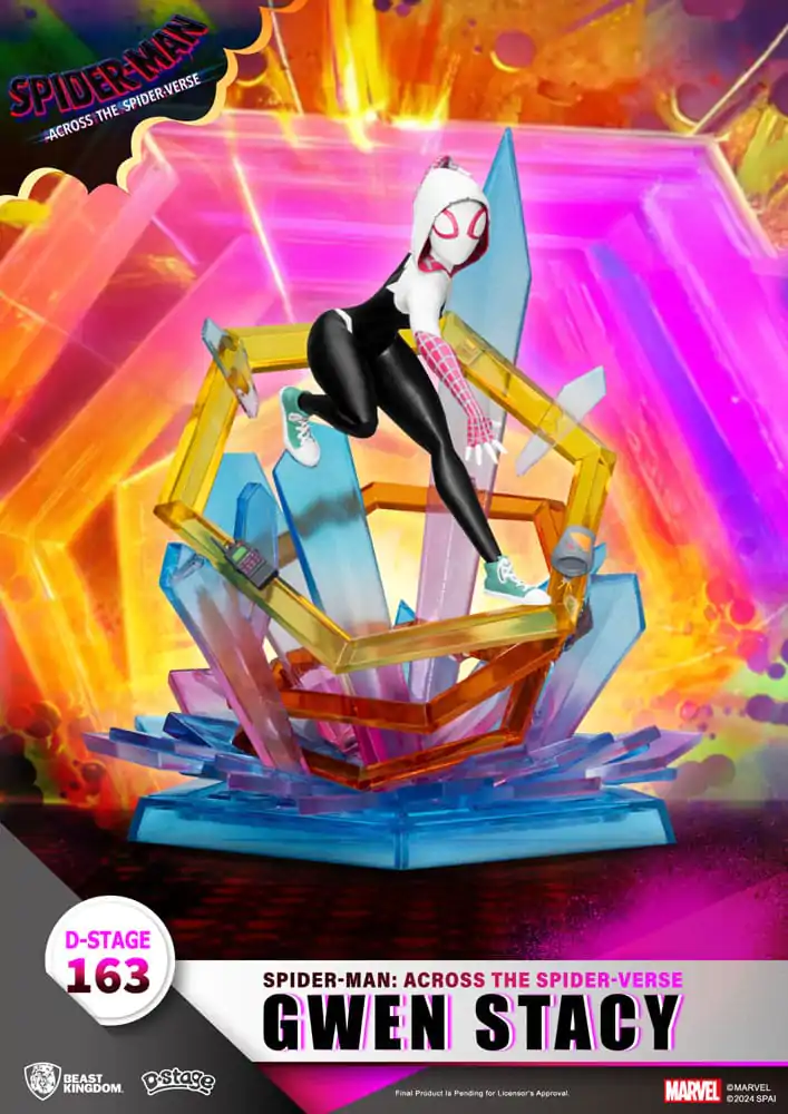 Marvel D-Stage PVC Diorama Spider-Man: Across the Spider-Verse Gwen Stacy 15 cm fotografija proizvoda