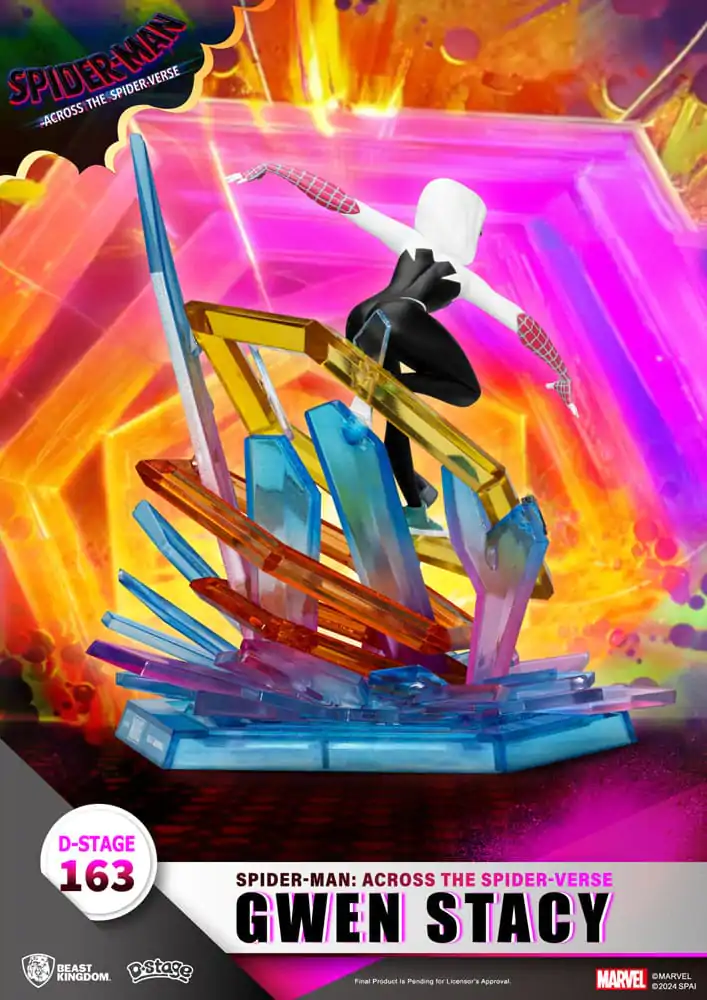 Marvel D-Stage PVC Diorama Spider-Man: Across the Spider-Verse Gwen Stacy 15 cm fotografija proizvoda