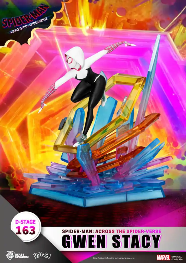 Marvel D-Stage PVC Diorama Spider-Man: Across the Spider-Verse Gwen Stacy 15 cm fotografija proizvoda