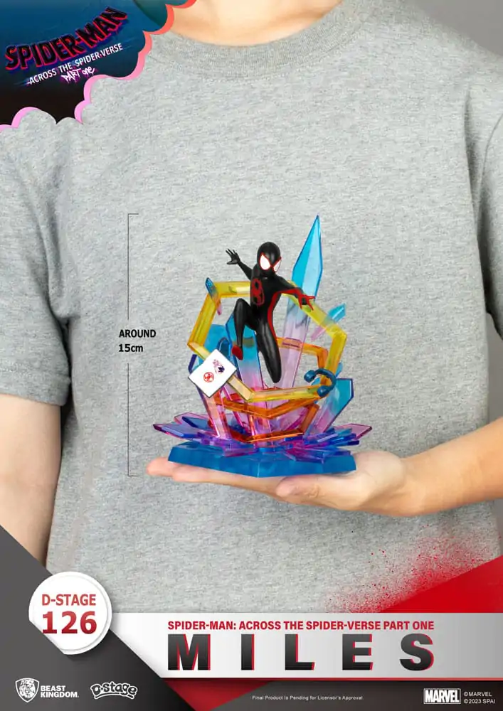 Marvel D-Stage PVC Diorama Spider-Man: Across the Spider-Verse Part One-Miles 15 cm fotografija proizvoda