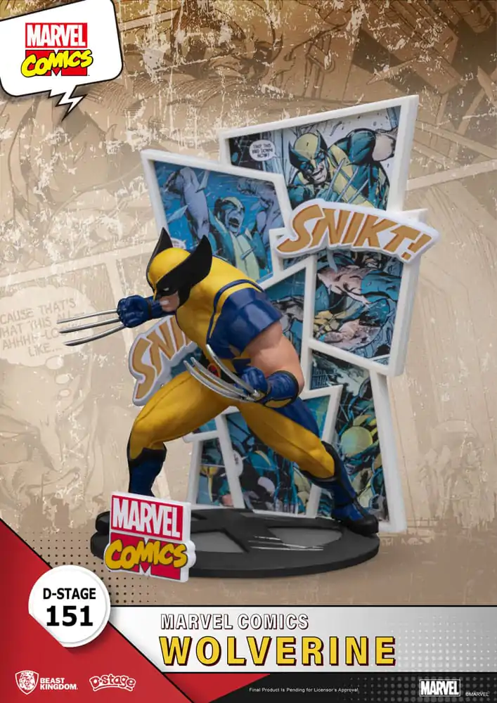Marvel D-Stage PVC Diorama Wolverine 16 cm fotografija proizvoda
