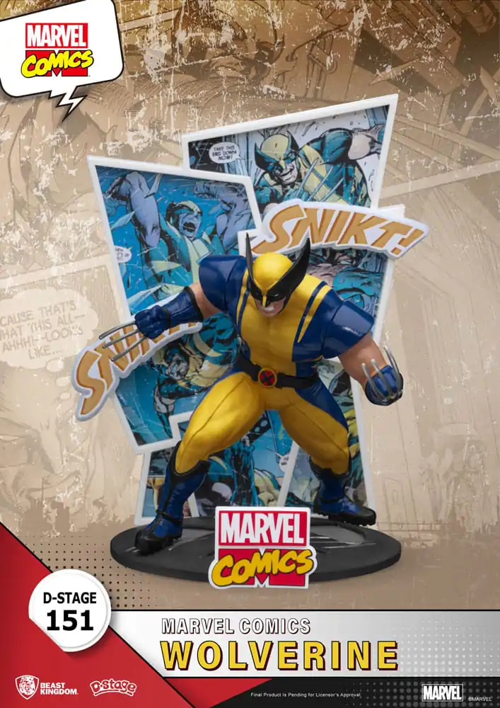 Marvel D-Stage PVC Diorama Wolverine 16 cm fotografija proizvoda