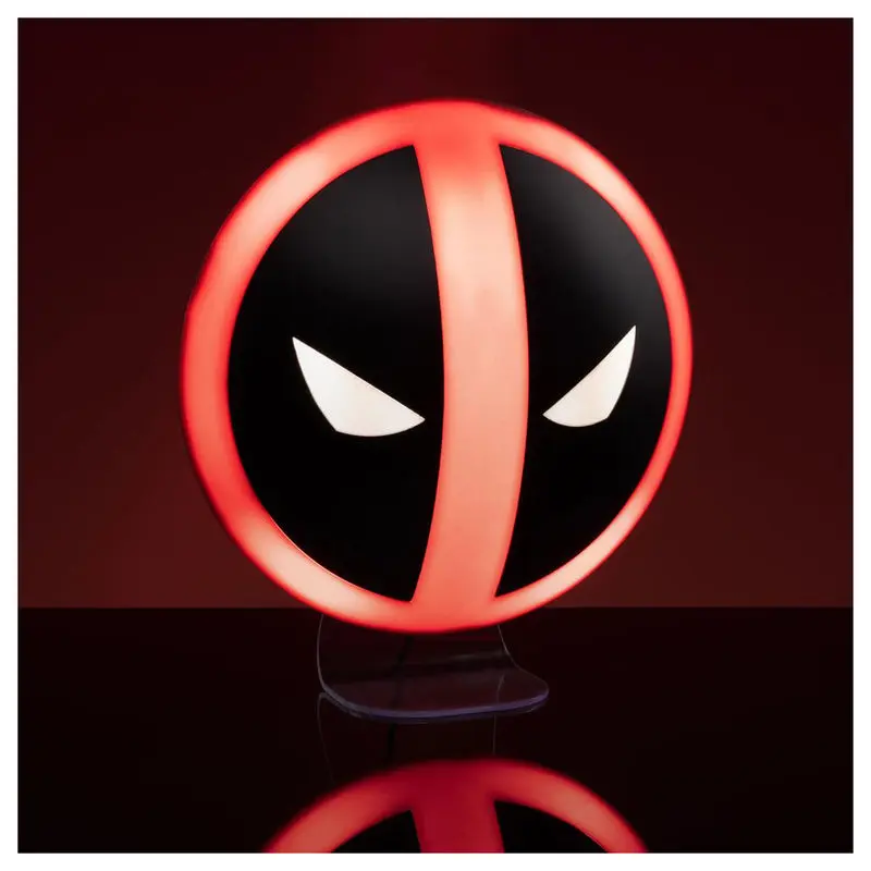 Marvel Deadpool logo svjetlo fotografija proizvoda