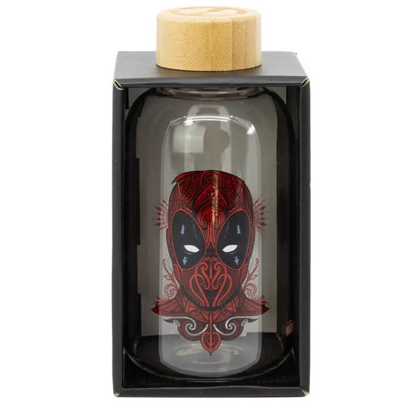 Marvel Deadpool staklena boca 620ml fotografija proizvoda