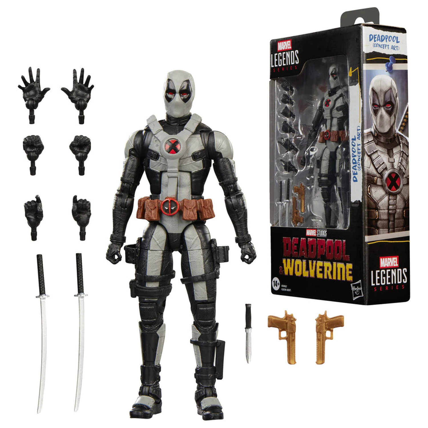 Marvel Deadpool & Wolverine Deadpool Concept Art akcijska figura fotografija proizvoda