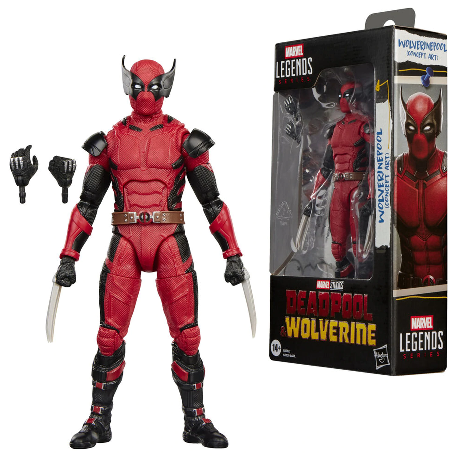 Marvel Deadpool & Wolverine Wolverinepool Concept Art akcijska figura fotografija proizvoda