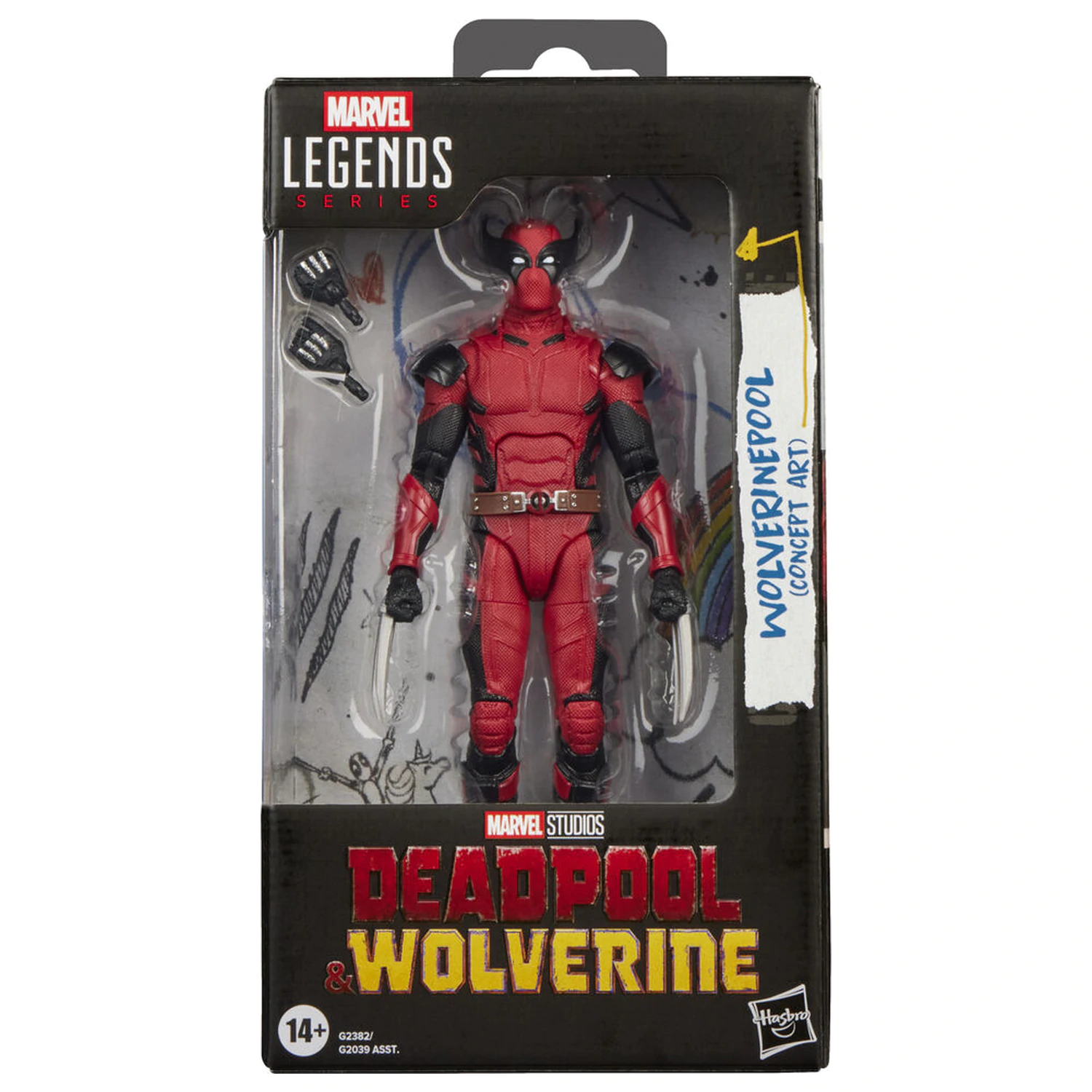Marvel Deadpool & Wolverine Wolverinepool Concept Art akcijska figura fotografija proizvoda