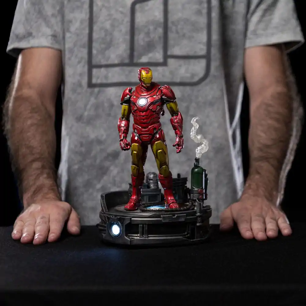 Marvel Deluxe Art Scale Kip 1/10 Iron Man Unleashed 23 cm fotografija proizvoda