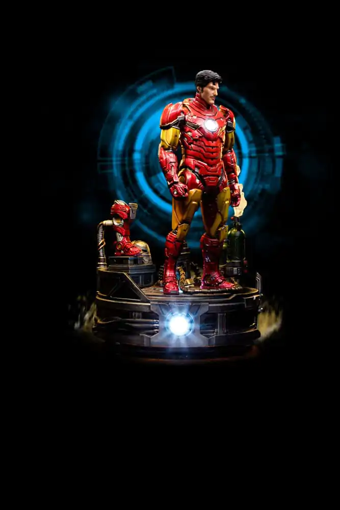 Marvel Deluxe Art Scale Kip 1/10 Iron Man Unleashed 23 cm fotografija proizvoda