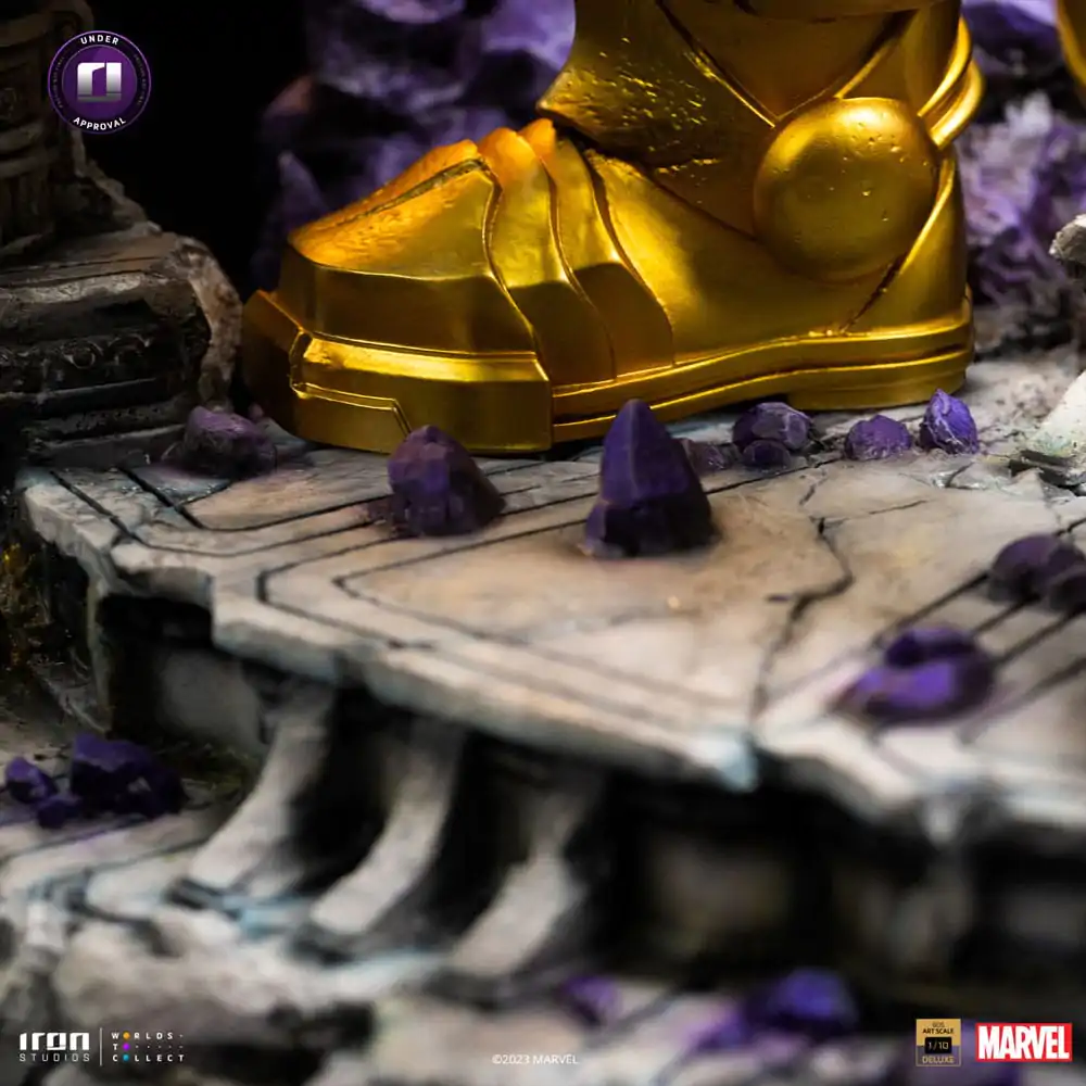 Marvel Deluxe BDS Umjetnička Skala Kip 1/10 Thanos Rukavica Beskonačnosti Diorama 42 cm fotografija proizvoda