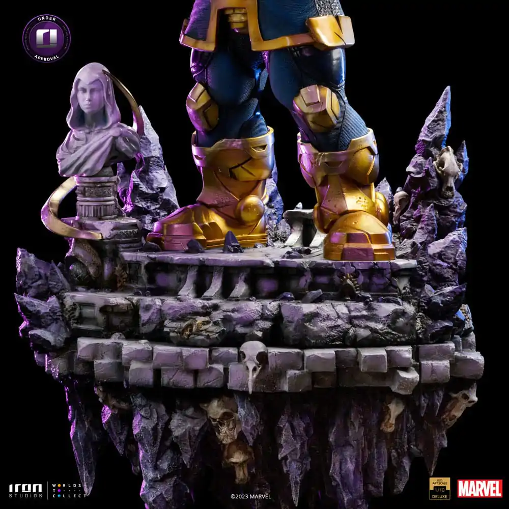 Marvel Deluxe BDS Umjetnička Skala Kip 1/10 Thanos Rukavica Beskonačnosti Diorama 42 cm fotografija proizvoda