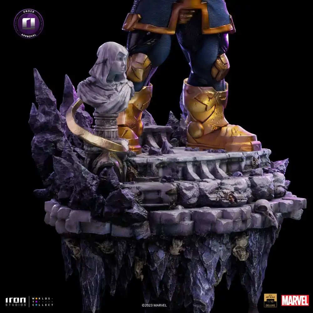 Marvel Deluxe BDS Umjetnička Skala Kip 1/10 Thanos Rukavica Beskonačnosti Diorama 42 cm fotografija proizvoda