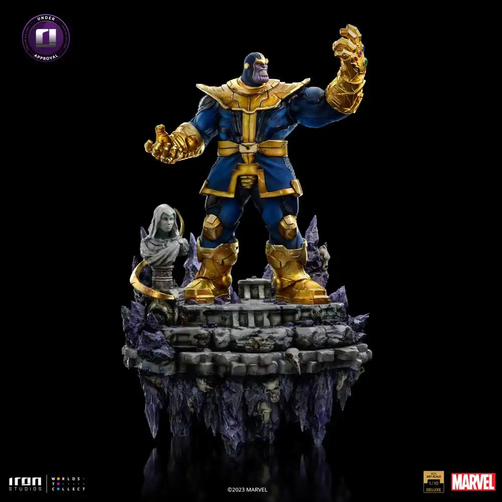 Marvel Deluxe BDS Umjetnička Skala Kip 1/10 Thanos Rukavica Beskonačnosti Diorama 42 cm fotografija proizvoda