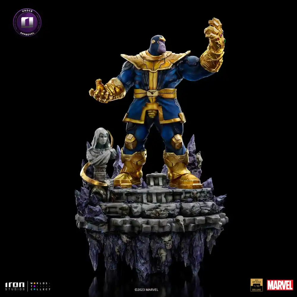 Marvel Deluxe BDS Umjetnička Skala Kip 1/10 Thanos Rukavica Beskonačnosti Diorama 42 cm fotografija proizvoda