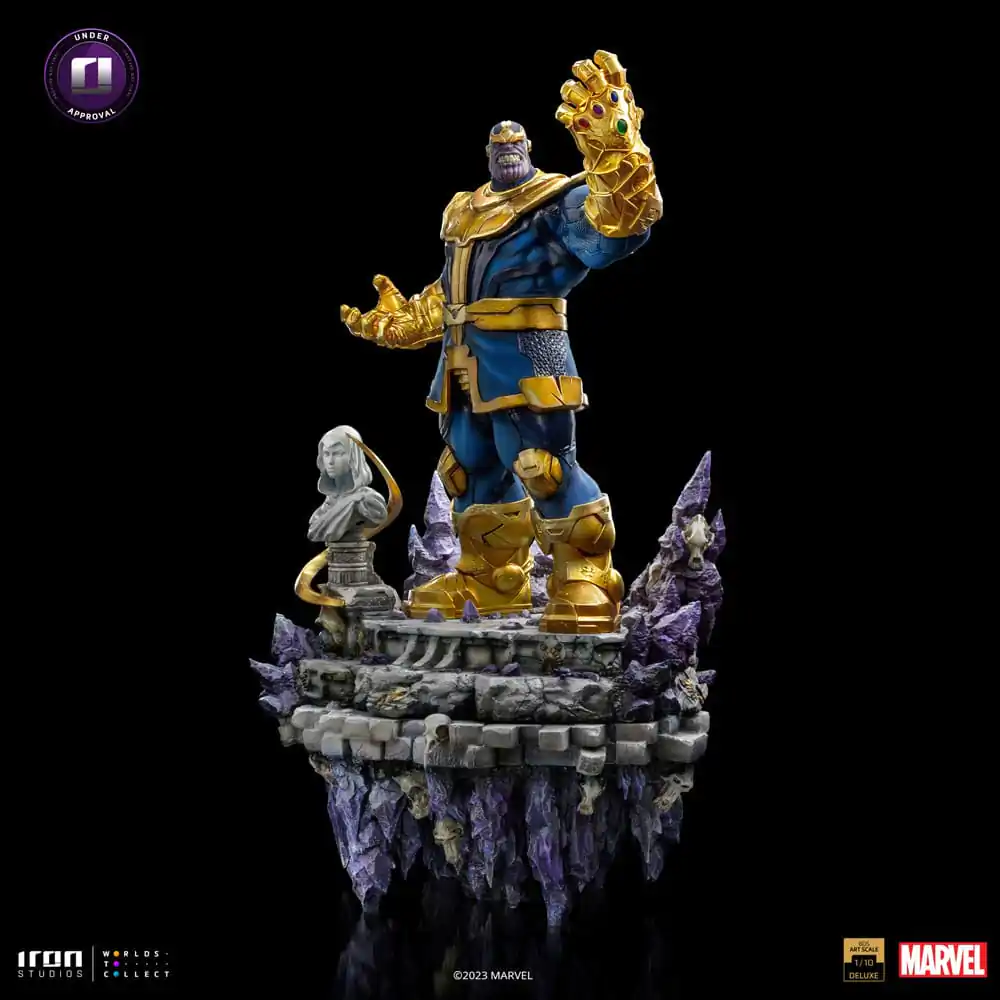 Marvel Deluxe BDS Umjetnička Skala Kip 1/10 Thanos Rukavica Beskonačnosti Diorama 42 cm fotografija proizvoda