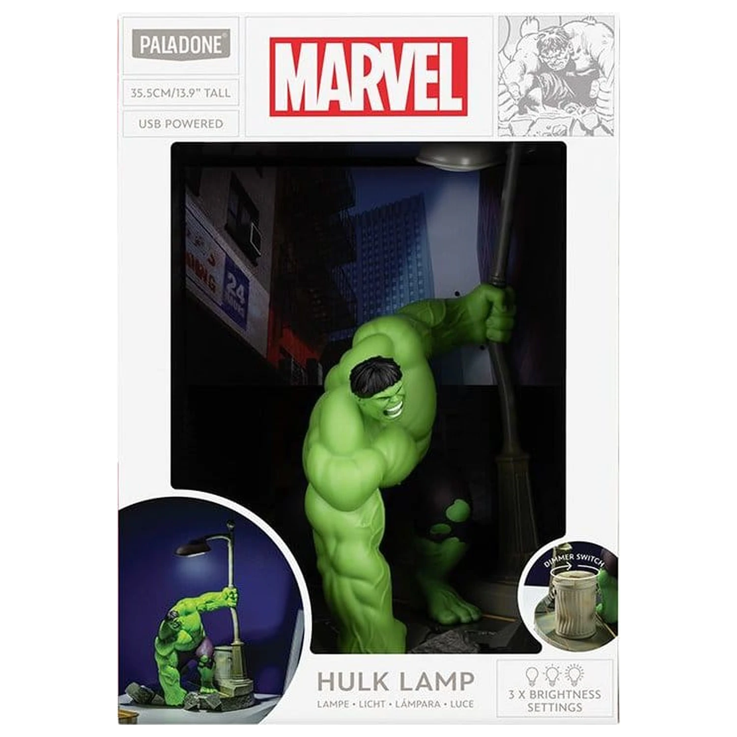 Marvel Diorama Svjetleći Hulk fotografija proizvoda